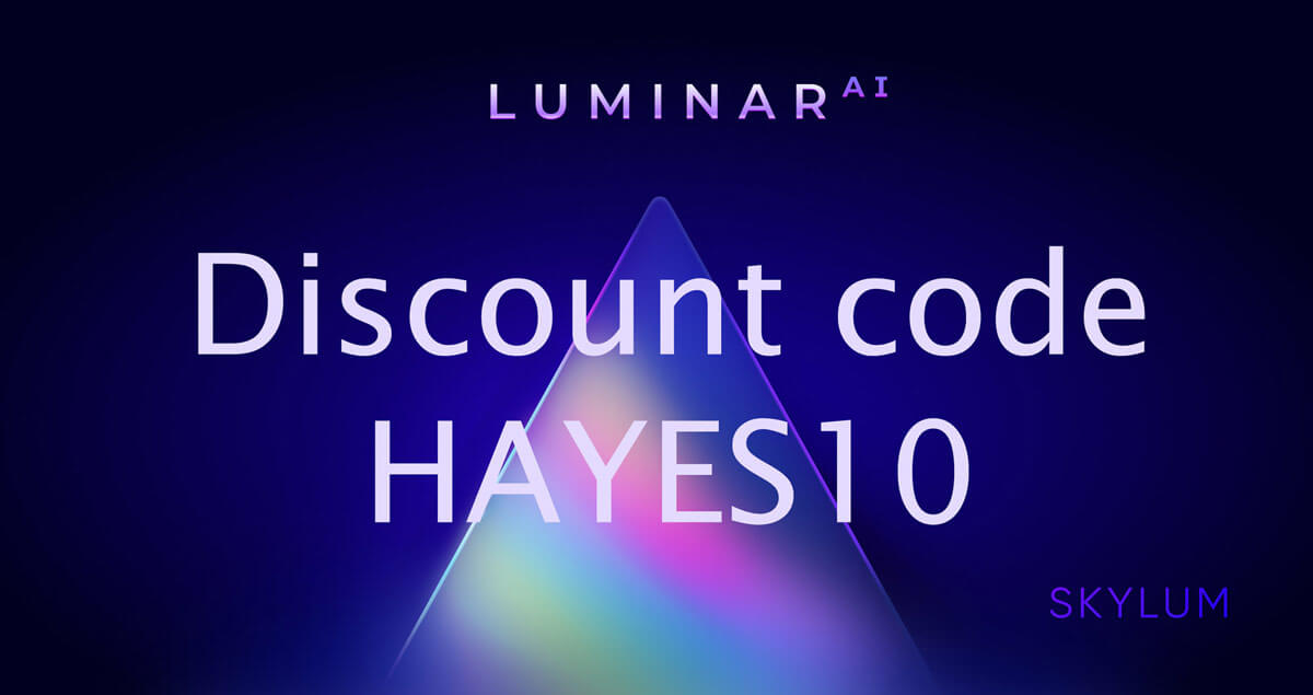 Luminar AI – Luminar NEO discount code and promo code