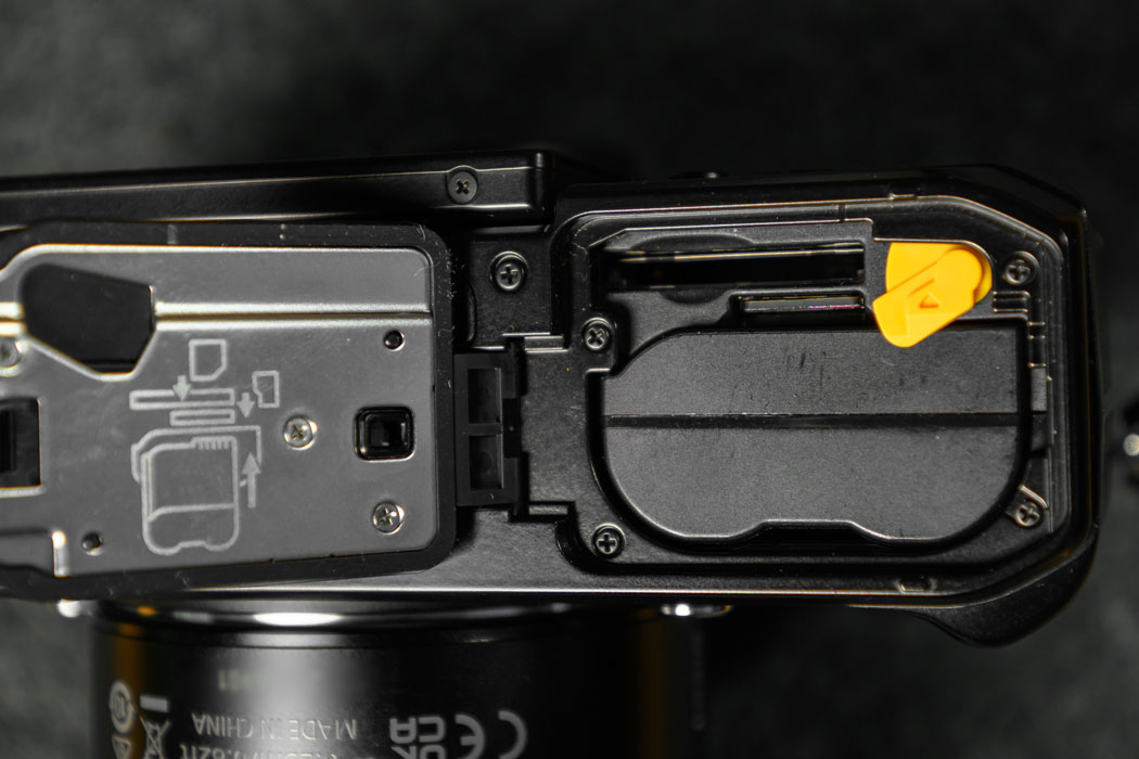 A photograph of the Nikon ZF dual card slots